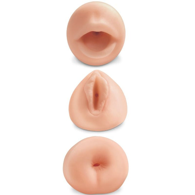 EXTREME TOYZ - KIT 3 TROUS 3 MASTURBATEURS - Concombre Boutique