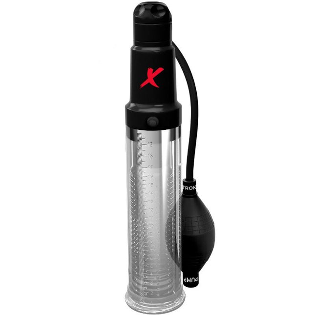 PDX ELITE - SUCK N PUMP STROKER MASTURBATEUR VIBRANT POMPE D'ASPIRATION - Concombre Boutique