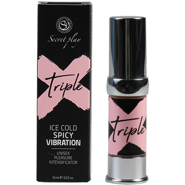 SECRETPLAY - TRIPLE X UNISEX PLEASURE INTENSIFICATOR - Concombre Boutique