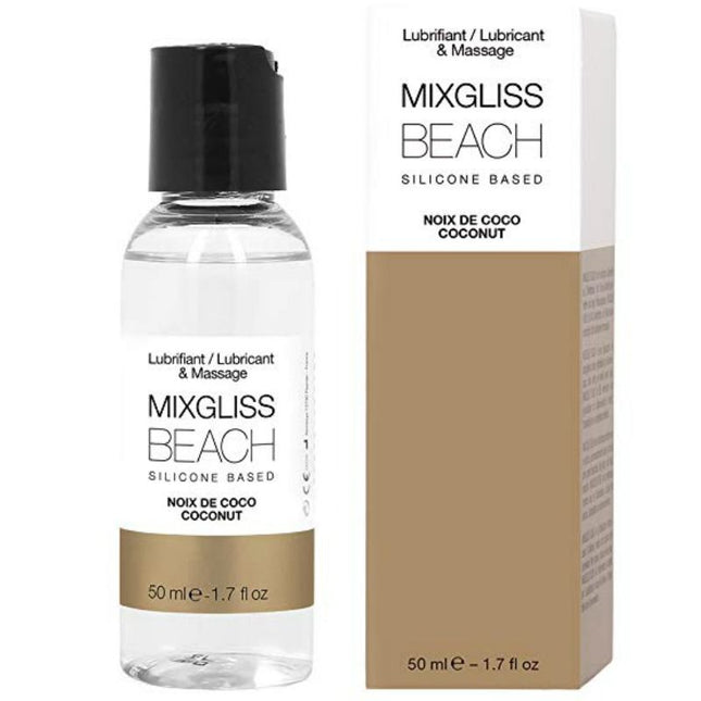 MIXGLISS - LUBRIFIANT SILICONE PLAGE 50 ML - Concombre Boutique