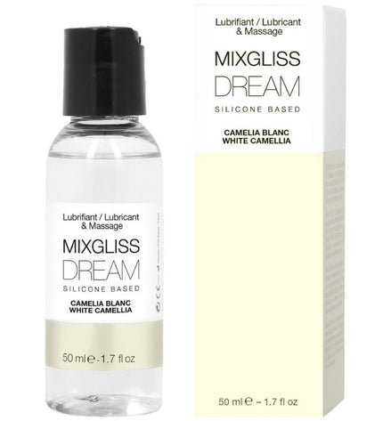 MIXGLISS - LUBRIFIANT SILICONE CAMELIA BLANC DREAM 50 ML - Concombre Boutique