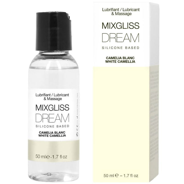 MIXGLISS - LUBRIFIANT SILICONE CAMELIA BLANC DREAM 50 ML - Concombre Boutique