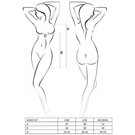 PASSION - FEMME AKKIE ENSEMBLE COSTUME DINFIRMIÈRE S/M by PASSION WOMAN SETS