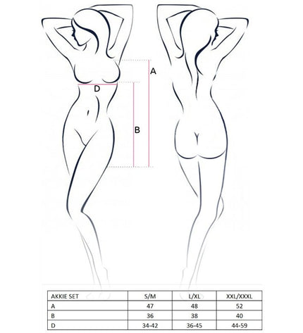 PASSION - FEMME AKKIE ENSEMBLE COSTUME DINFIRMIÈRE S/M by PASSION WOMAN SETS