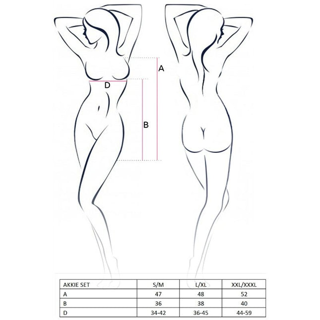 PASSION - FEMME AKKIE ENSEMBLE COSTUME DINFIRMIÈRE S/M by PASSION WOMAN SETS