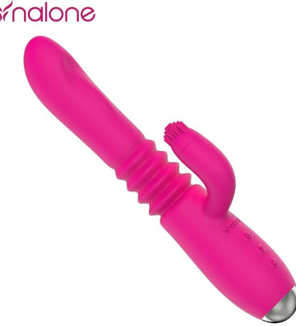NALONE - VIBRATEUR UP&DOWN ET LAPIN AVEC ROTATION - Concombre Boutique
