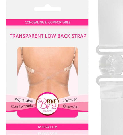 BYE-BRA - RÉDUCTEUR DE BRETELLES DOS TRANSPARENT - Concombre Boutique