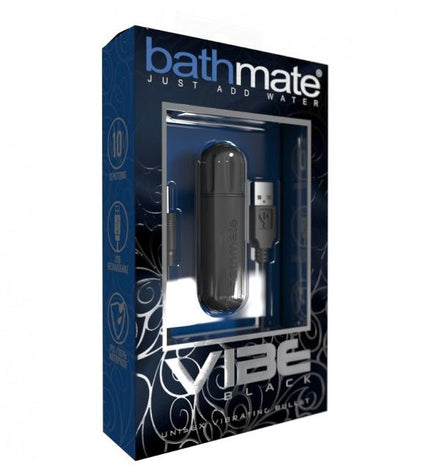 BATHMATE - BALLE VIBRANTE VIBE NOIRE - Concombre Boutique