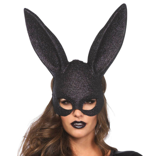 LEG AVENUE - MASQUE DE LAPIN MASQUERADE  PAILLETTES - Concombre Boutique