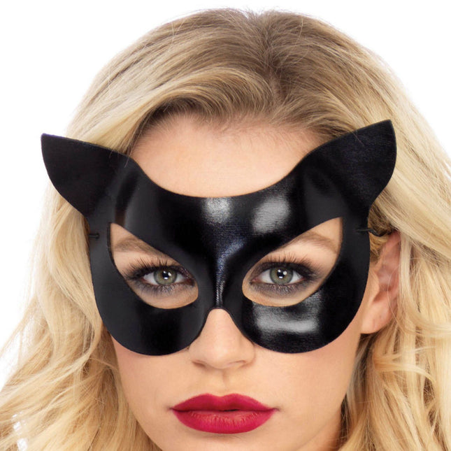 LEG AVENUE - MASQUE DE CHAT EN VINYLE - Concombre Boutique