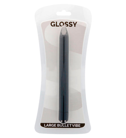 GLOSSY - VIBRATEUR SLIM NOIR - Concombre Boutique