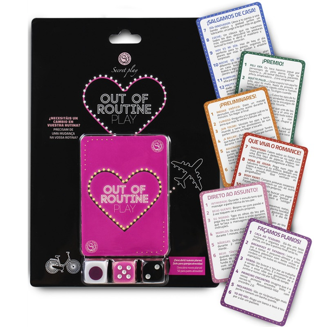 SECRETPLAY - GAME CHANGEZ VOTRE ROUTINE HORS DE LA VERSION ROUTINE (ES/EN) - Concombre Boutique