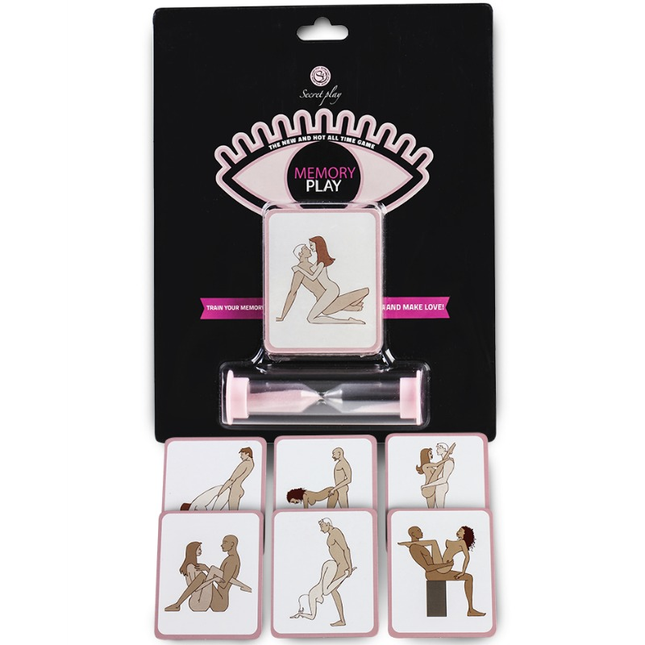SECRETPLAY - JEU DE COUPLES MEMORY PLAY (ES/EN/IT/FR/PT) - Concombre Boutique