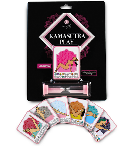 SECRETPLAY - JEU POUR COUPLES KAMASUTRA PLAY (ES/EN/IT/FR/DE/PT) - Concombre Boutique