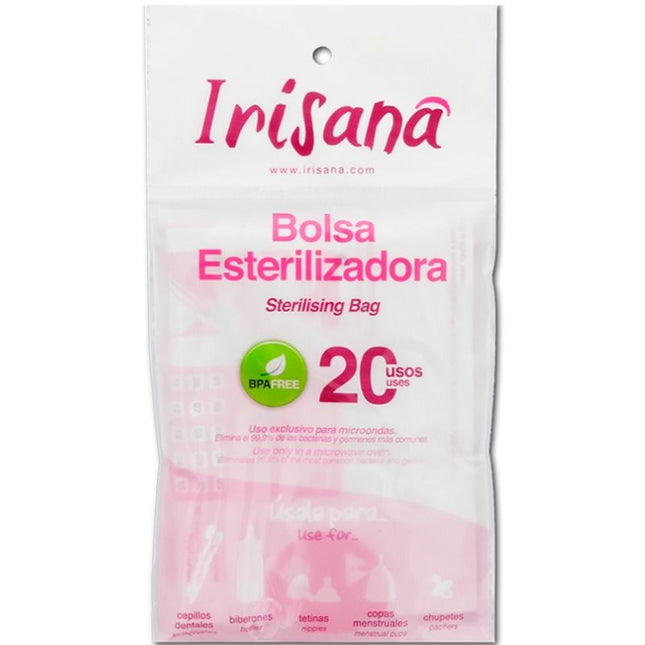 IRISANA - SAC STÉRILISATEUR DE COUPE VAGINALE 1 UNITÉ - Concombre Boutique