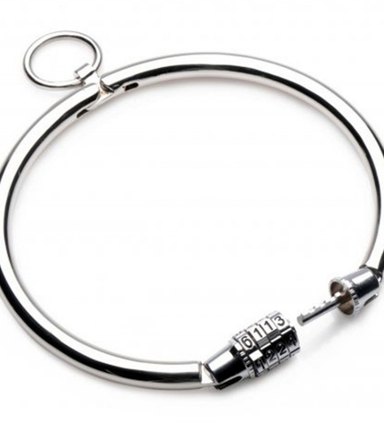 METAL HARD - COLLIER FERMETURE COMBINÉE 10,5 CM by METAL HARD