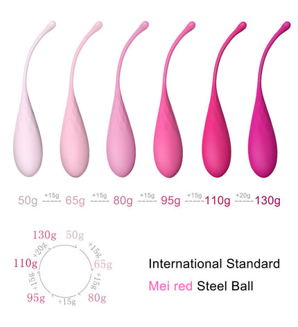 LESLIE - KEGEL FIT ENSEMBLE D'ENTRAÎNEMENT MUSCULAIRE PELVIEN 6 PCS - Concombre Boutique