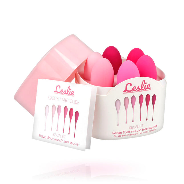 LESLIE - KEGEL FIT ENSEMBLE D'ENTRAÎNEMENT MUSCULAIRE PELVIEN 6 PCS - Concombre Boutique