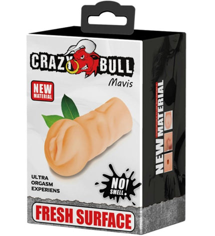 CRAZY BULL - MASTURBATEUR VAGIN MAVIS 15.2 CM - Concombre Boutique