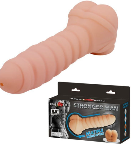 CRAZY BULL - PÉNIS MULTIFONCTIONNEL 21.8 CM - Concombre Boutique