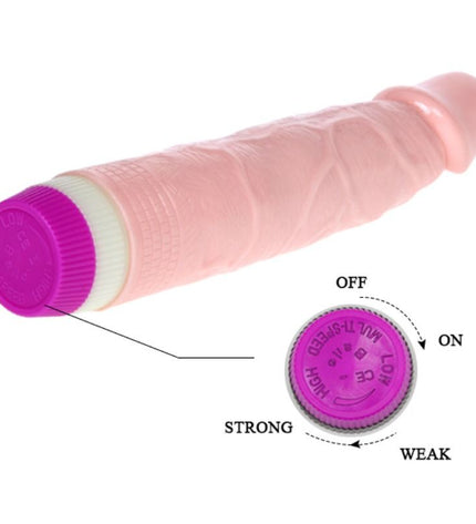 BAILE - VIBRATEUR RÉALISTE POUR DÉBUTANTS 21.5 CM - Concombre Boutique