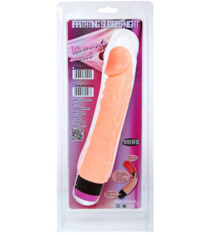 BAILE - VIBRATEUR NATUREL FLEXIBLE RÉALISTE 24 CM - Concombre Boutique