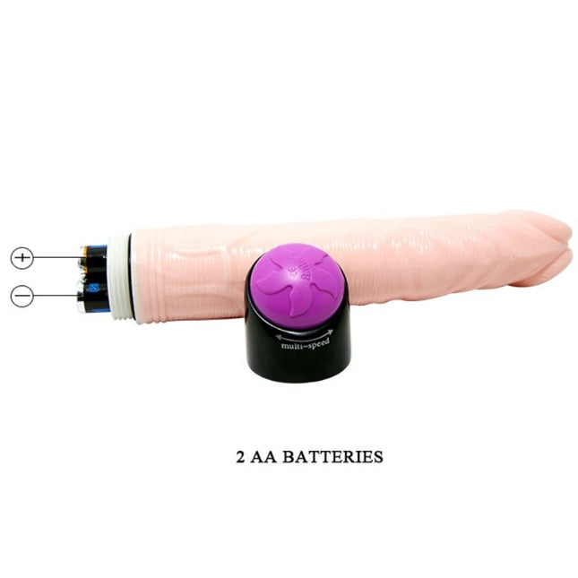 BAILE - ADOURCLUB VIBRATEUR RÉALISTE 23 CM NATUREL - Concombre Boutique
