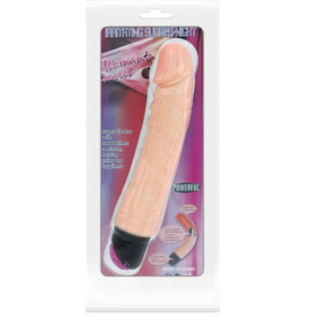 BAILE - VIBRATEUR RÉALISTE FLEXIBLE 25 CM - Concombre Boutique