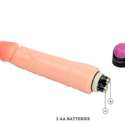 BAILE - VIBRATEUR RÉALISTE FLEXIBLE 25 CM - Concombre Boutique