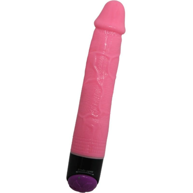 BAILE - VIBRATEUR RÉALISTE SEXE COLORÉ ROSE 23 CM - Concombre Boutique