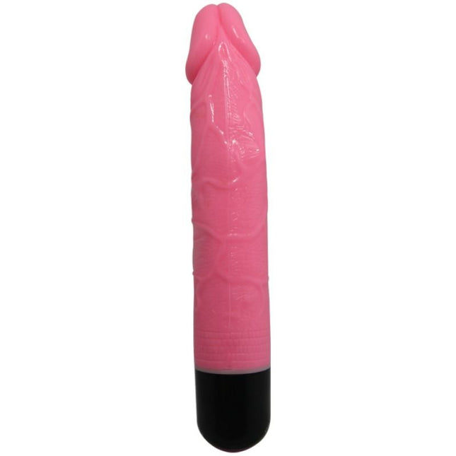 BAILE - VIBRATEUR RÉALISTE SEXE COLORÉ ROSE 23 CM - Concombre Boutique