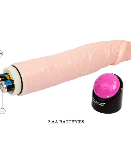 BAILE - VIBRATION ET ROTATION SEXUELLES COLORÉES 24 CM - Concombre Boutique