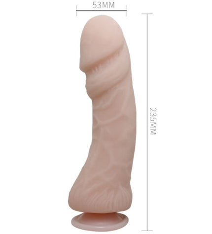 BAILE - LE GODE GROS PÉNIS  VIBRATION NATURELLE 23.5 CM - Concombre Boutique