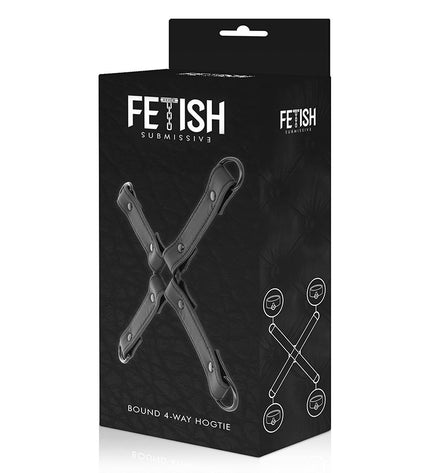 FETISH SUBMISSIVE - UNION DE MENOTTES EN CUIR VÉGAN - Concombre Boutique