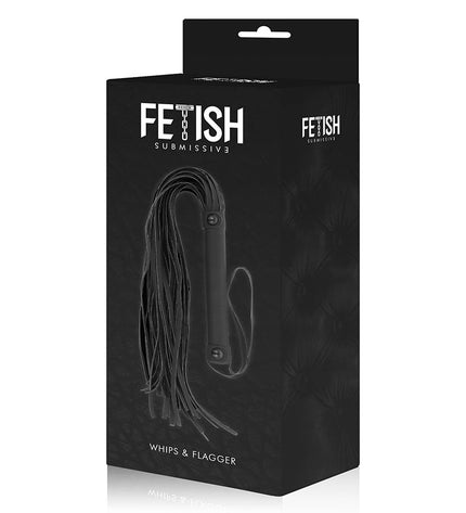FETISH SUBMISSIVE - FOUET EN CUIR VÉGÉTALIEN - Concombre Boutique