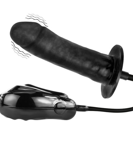 BAILE - GODE GONFLABLE BIGGER JOY AVEC VIBRATION 16 CM - Concombre Boutique