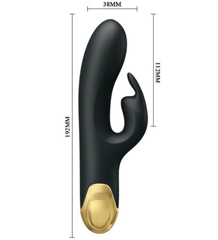 PRETTY LOVE - VIBRATEUR INTELLIGENT DOUBLE PLAISIR - Concombre Boutique