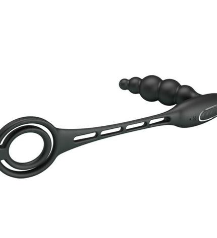 PRETTY LOVE - ANNEAUX PÉNIS AVEC PLUG VIBRATEUR - Concombre Boutique