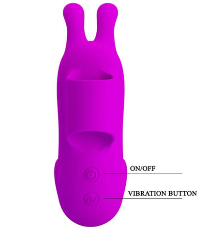 PRETTY LOVE - SMART DÉ  DÉ RECHARGEABLE AVEC LAPIN - Concombre Boutique