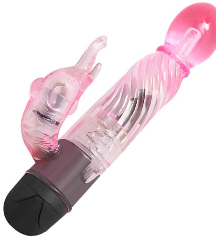 BAILE - VOUS OFFRIR UNE SORTE DE VIBRATEUR AMANT AVEC RABBIT ROSE 10 MODES - Concombre Boutique