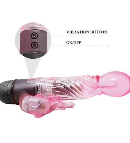 BAILE - VOUS OFFRIR UNE SORTE DE VIBRATEUR AMANT AVEC RABBIT ROSE 10 MODES - Concombre Boutique