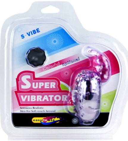 BAILE - SUPER VIBRATEUR OEUF VIBRANT AVEC STIMULATEUR - Concombre Boutique