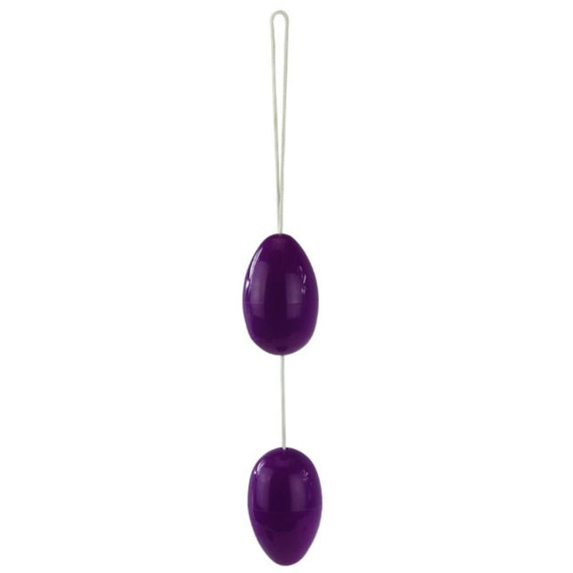 BAILE - TWINS BALLS BOULES ANAL LILAS - Concombre Boutique