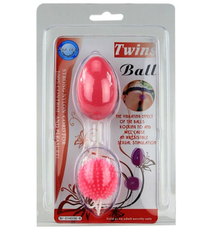 BAILE - TWINS BALLES ANAL COMBINÉES - Concombre Boutique
