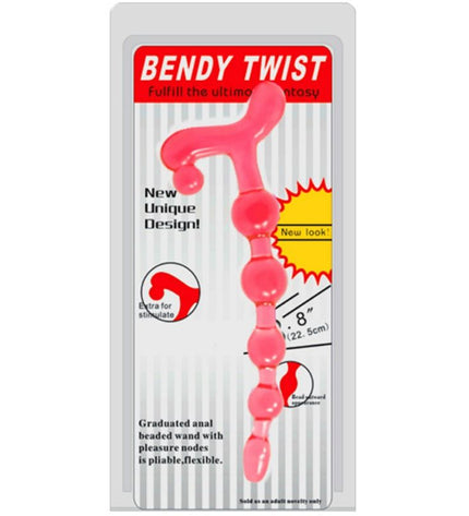 BAILE - BALLES ANAL ROUGES BENDY TWIST by BAILE ANAL