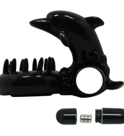 BAILE - ANNEAU DOUX AVEC STIMULATEUR CLITORIS DOLPHIN by BAILE FOR HIM