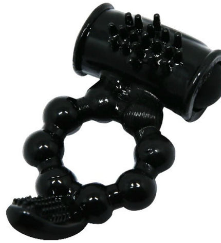 BAILE - ANNEAU SWEET RING AVEC DOUBLE STIMULATEUR by BAILE FOR HIM