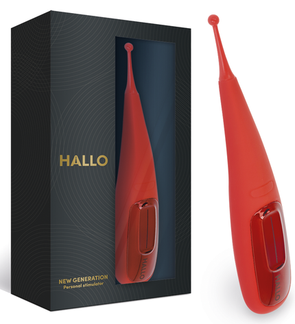 HALLO - FOCUS VIBRATOR ROUGE by HALLO