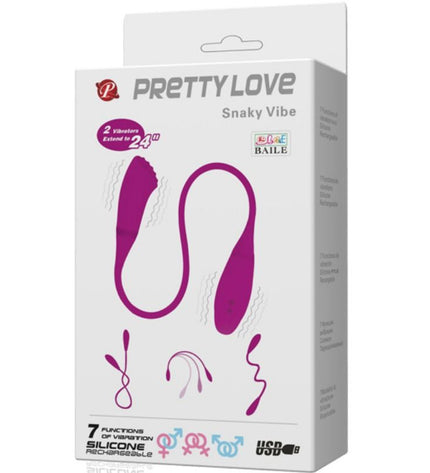 PRETTY LOVE - VIBRATEUR SMART SNAKY VIBE 2 MOTEURS by PRETTY LOVE SMART