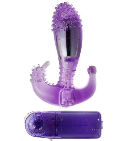 BAILE - STIMULATEUR VAGINAL ET ANAL LILAS AVEC VIBRATION